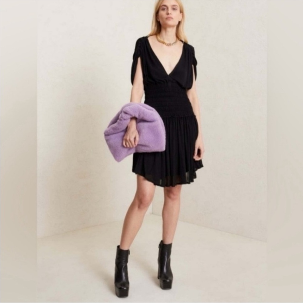 Paloma Purple Faux Fur Shearling Bag Trending